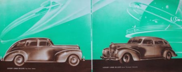 Dodge Luxury Liner Modelprogram 1939 Carbrochure (3270)